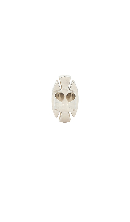  Anton Heunis Ring In Metallic Silver. 