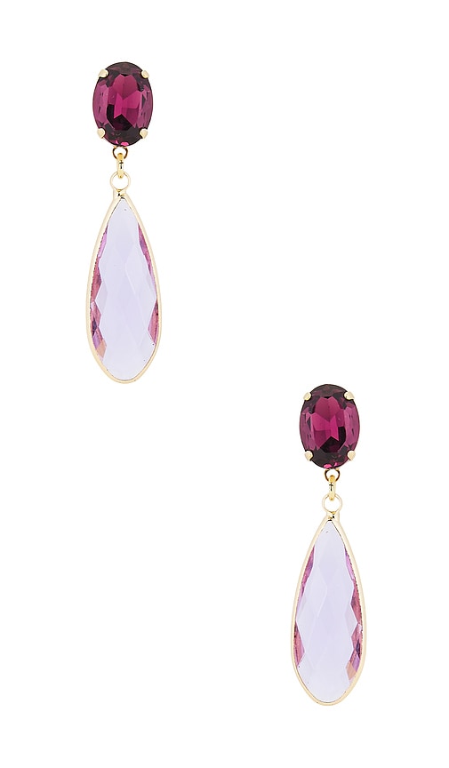 Anton Heunis Omega Clasp Colour Drop Earrings | Thumbnail 3