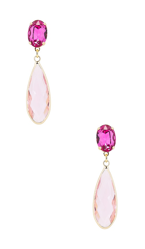 Anton Heunis Omega Clasp Colour Drop Earrings | Thumbnail 3