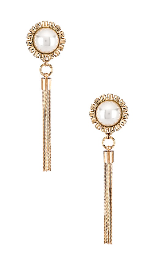 Sphere Tassel Earrings