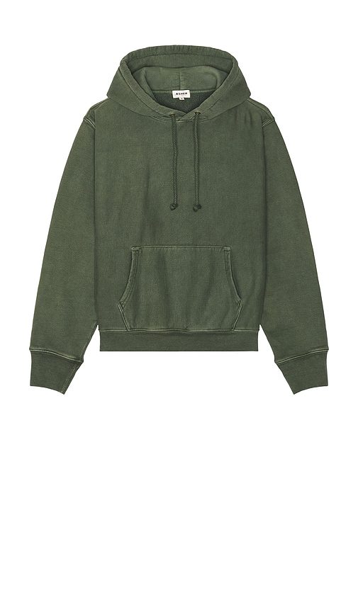 Jaxon Hoodie in Dark Green. - size L (also in M, S, XL/1X) - Asher - Modalova