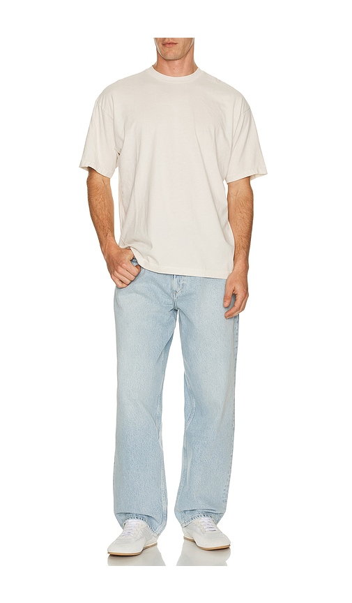  Asher Shirt Noah Supima In Cream. Größe S. Also In M, L, Xl/1x. 