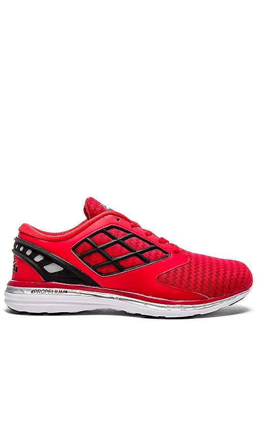 APL Athletic Propulsion Labs Joyride in Red Black Silver