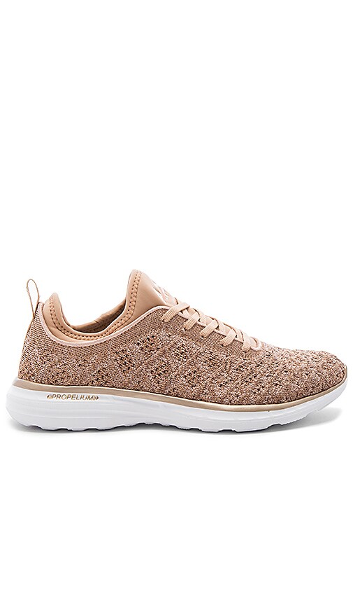 rose gold apl shoes