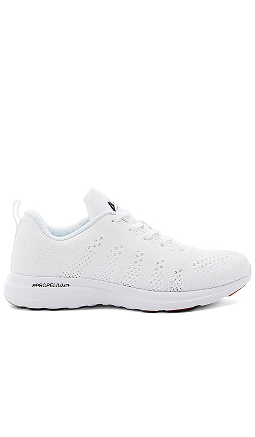 APL: Athletic Propulsion Labs Techloom Pro Sneaker in White, Black & Gum