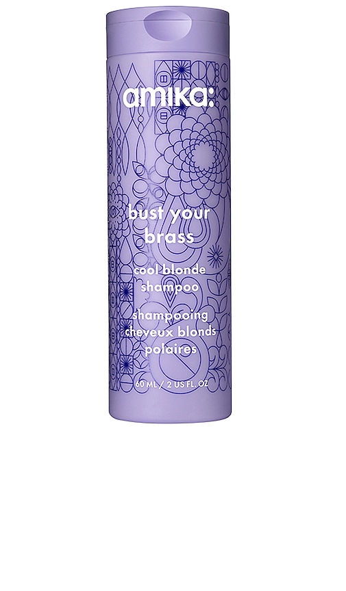 amika Travel Bust Your Brass Cool Blonde Shampoo in Beauty: NA