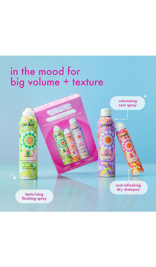 Amika Big Mood Volumizing Styling Set