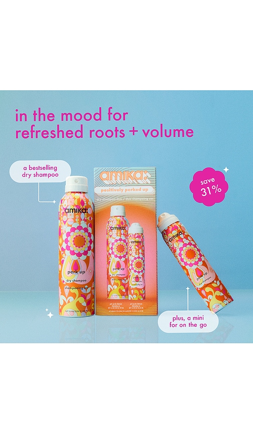 Amika Positively Perked Up Dry Shampoo Duo