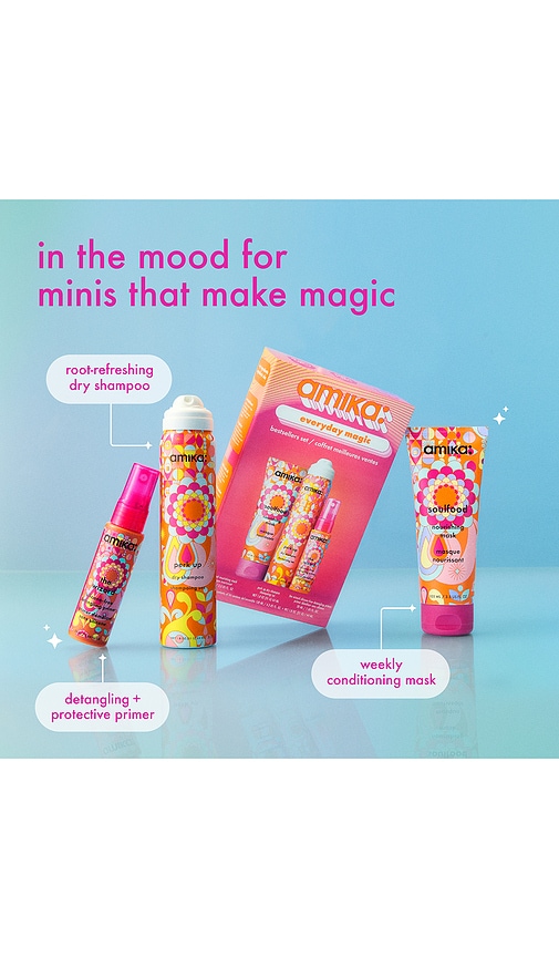 Amika Everyday Magic Bestsellers Set In Transparent