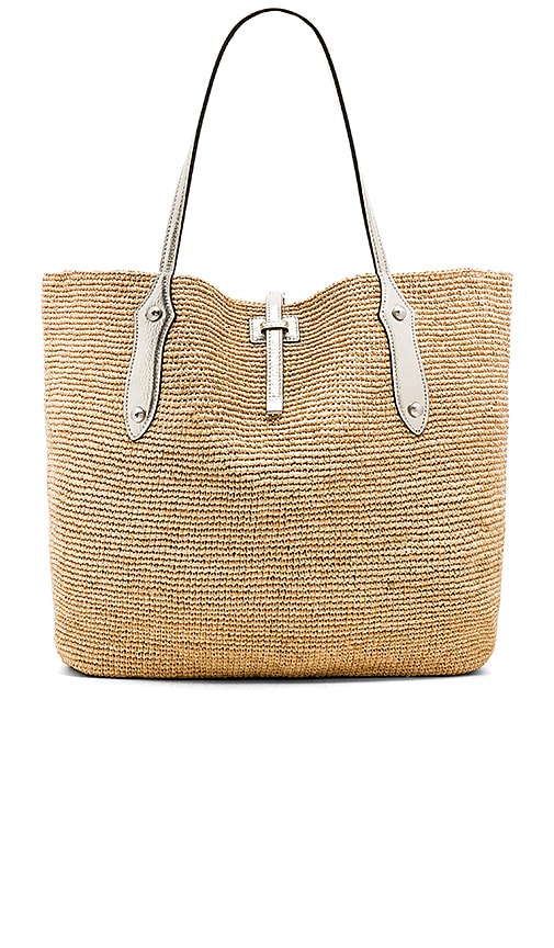 Annabel Ingall Sunny Tote in Natural & Silver | REVOLVE