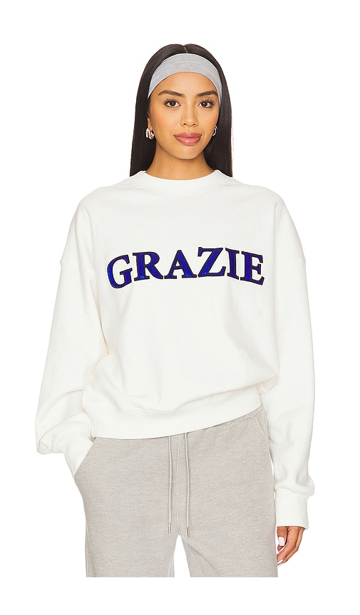 Araminta James Grazie Sweatshirt In White