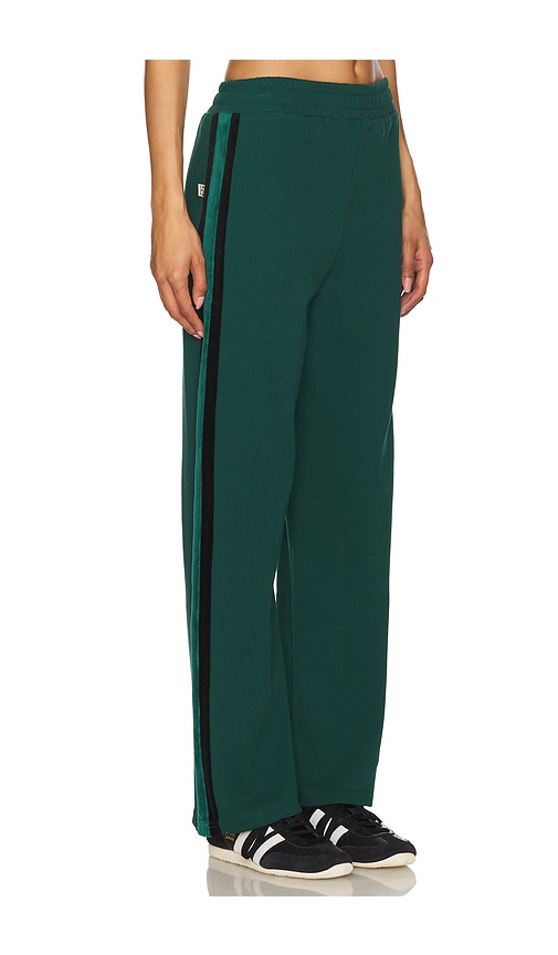 Cloe Knit Pant in Dark Green. - size XS (also in L, M, S, XL)