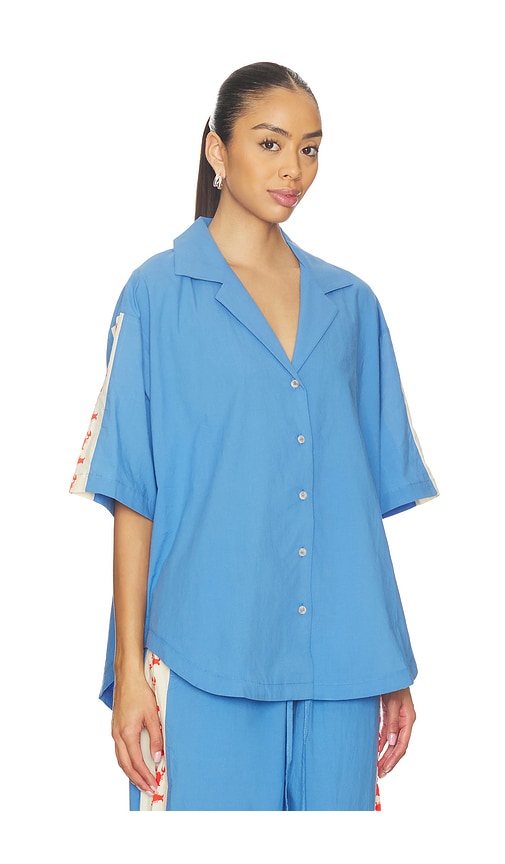 Araminta James Lobster Shirt In Blue