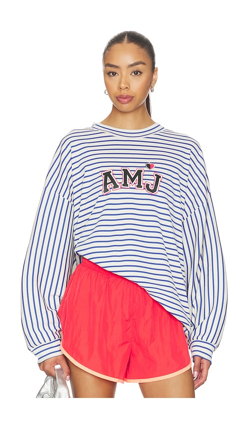 Araminta James Amj Waffle Long Sleeve Tee | Thumbnail 3