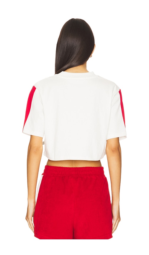  Araminta James Verkürztes T-shirt Racquet In White. Größe M. Also In Xs, L. 