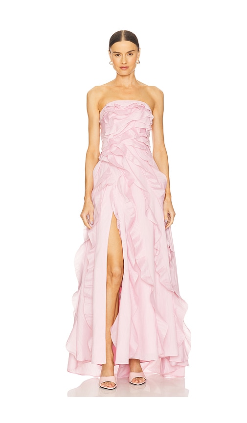 【AJE】チョークピンク★フリルマキシドレスAllairie Gown Allairie Gown | Chalk Pink | Aje – Aje ROW