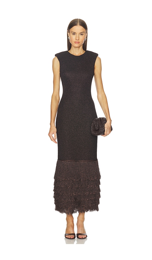 Aje Breeze Knit Midi Dress