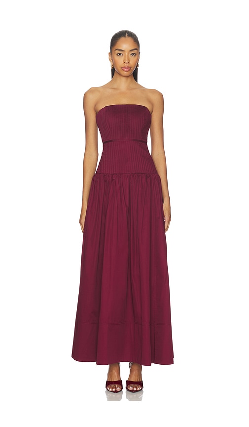 Aje Vacation Gown in Plum