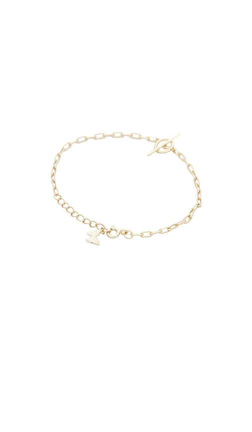  By Adina Eden Armreif In Metallic Gold. 