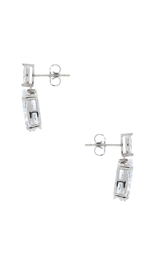 By Adina Eden Fancy Cz Marquise X Pear Dangle Stud Earring | Thumbnail 2 By Adina Eden Fancy Cz Marquise X Pear Dangle Stud Earring | Thumbnail 2