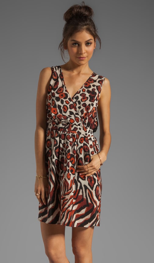 Fringe Back Tank Dress