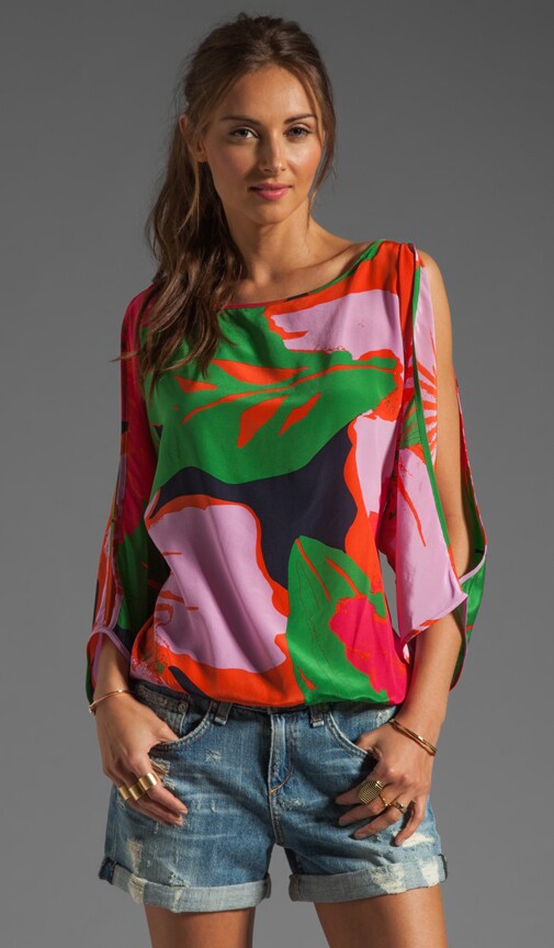 Split Sleeve Blouse