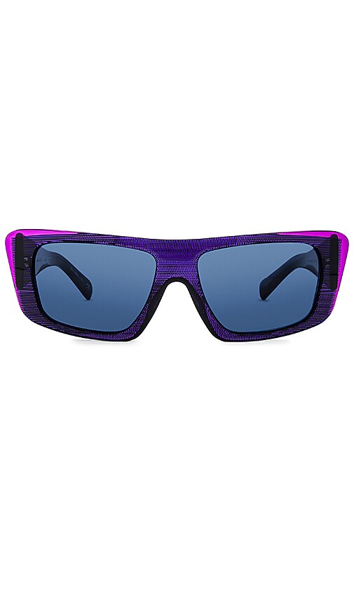 Alain Mikli x Jeremy Scott 0A05029 in Pointelle Blue, Purple  display picture 1