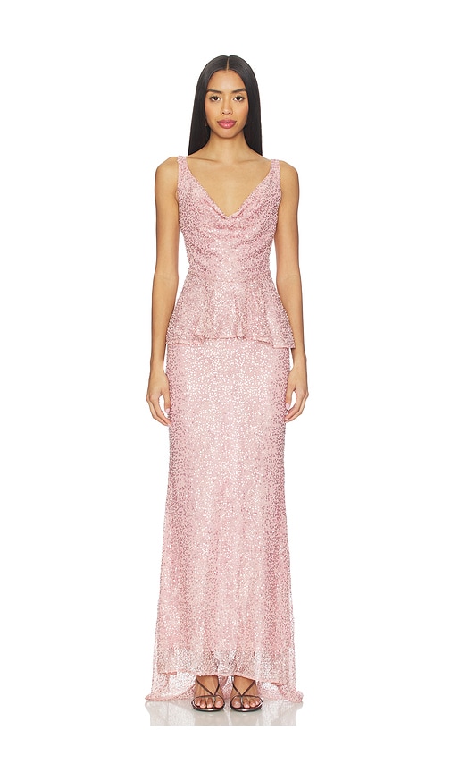 AKNVAS Klara Beaded Gown