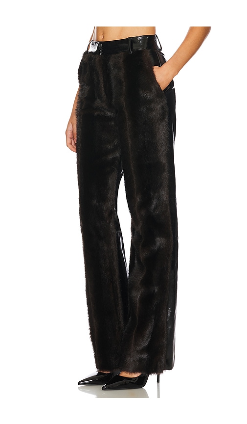 Aknvas Barberini Pants Visone In Black