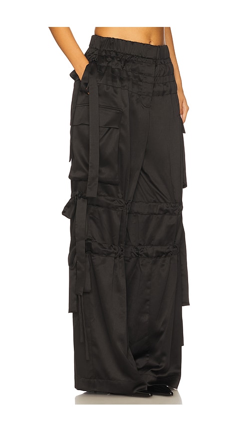 Aknvas Odin Tie Trousers In Black