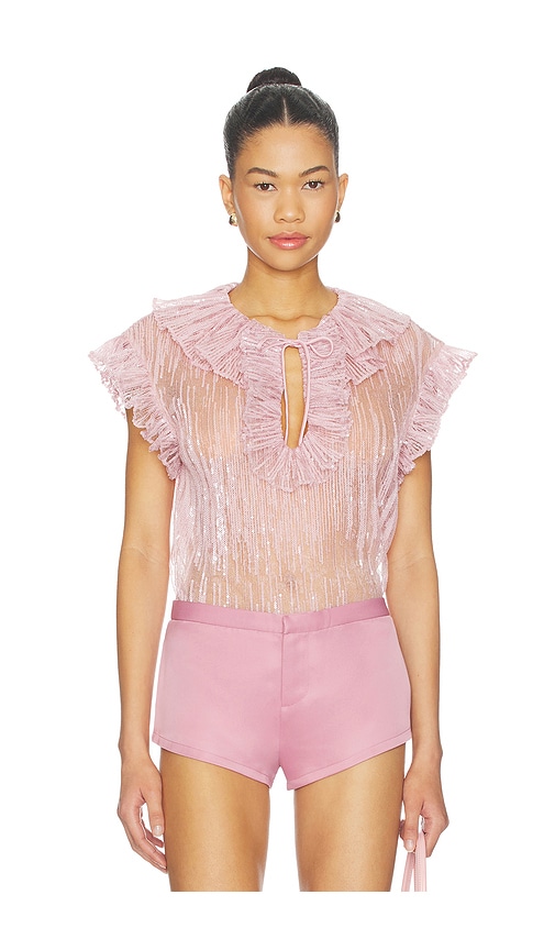 AKNVAS Este Ruffle Top - Women's Clothing