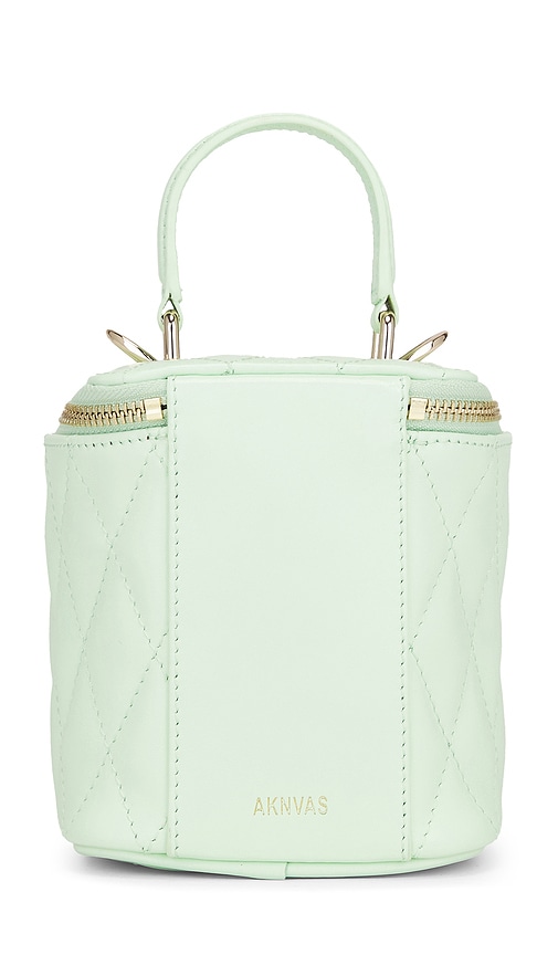  Aknvas Tasche Luca In Green. 