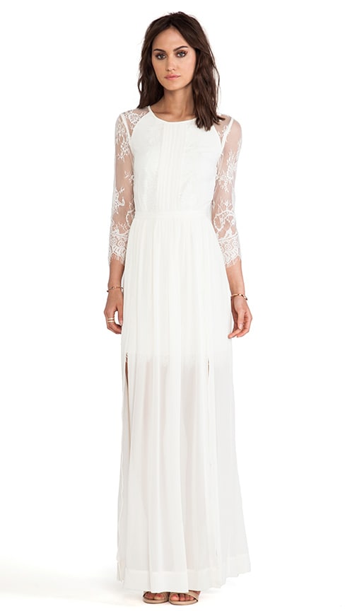 Long Hemingway Lace Back Dress