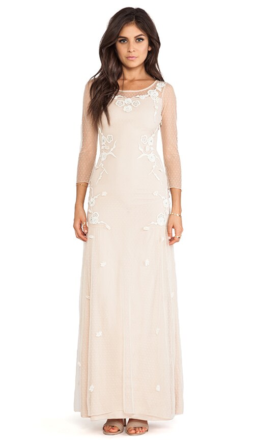 Cherry Blossom Long Dress
