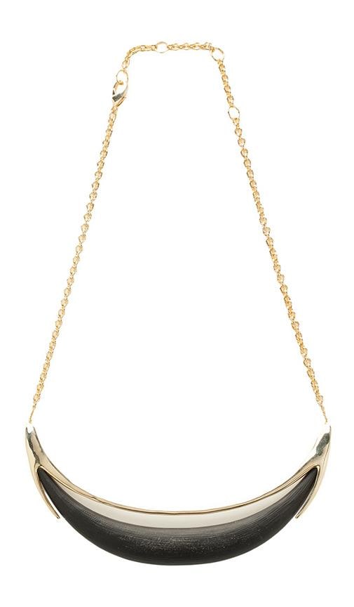 Minimalist Crescent Lucite Necklace