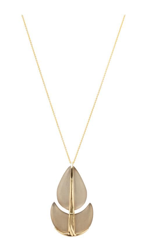 Paisley Lucite Necklace
