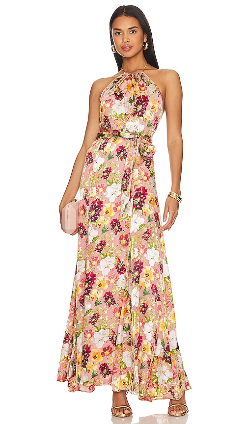 alice and olivia floral dress
