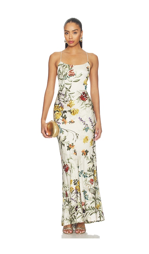 Montana Cowl Strapy Back Maxi Dress