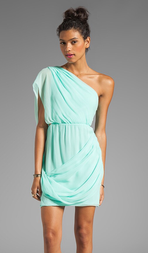Wesson One Shoulder Draped Dress