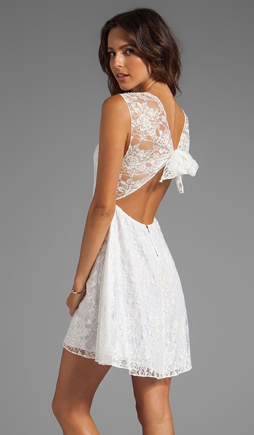 Eston Back Tie Flowy Dress
