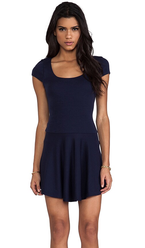 Rylie Fit and Flare Short Sleeve Dress