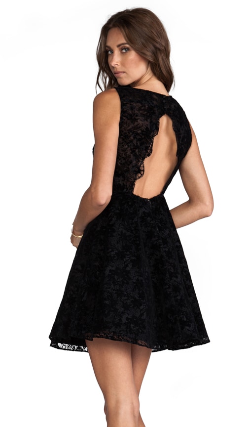 Natalia A-Line Open Back Dress