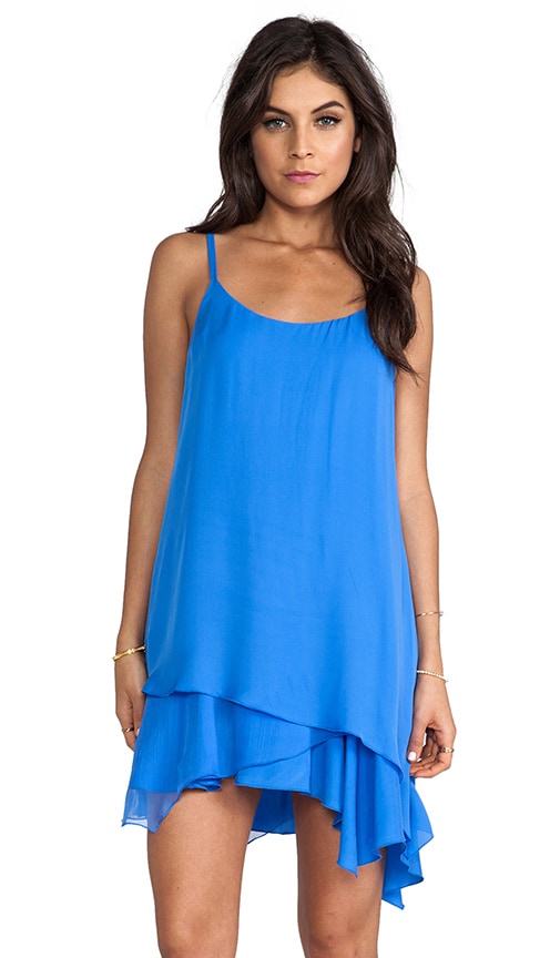 Anika Layered Asymmetrical Hem Tank Dress