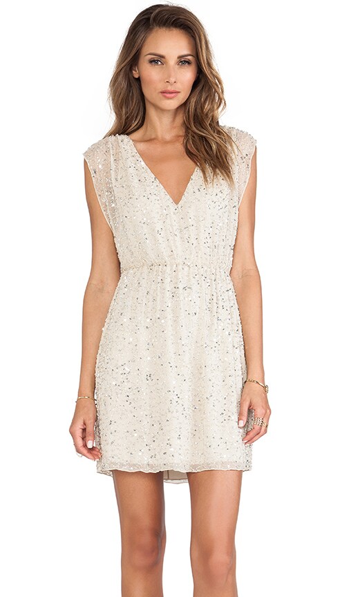 Nelson Embellished V Neck Dress