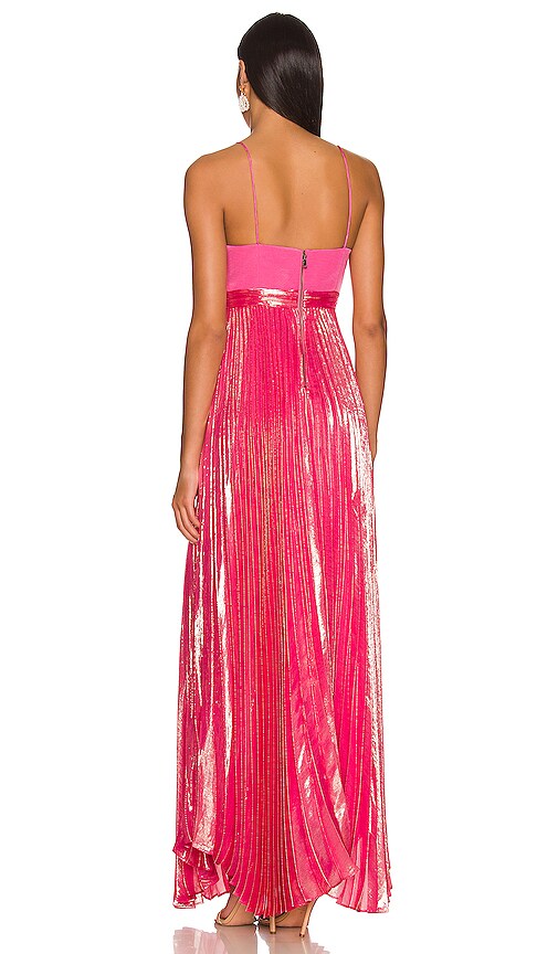 Robe-jupe Alice + Olivia - Noire, Col V, Avec Ceinture - Taille L (10-12) - Style Décontracté Chic