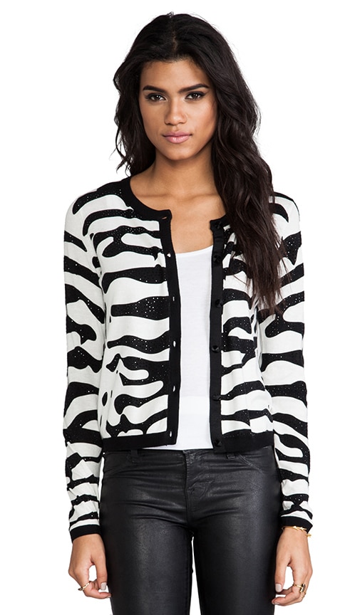 Zebra Cardigan