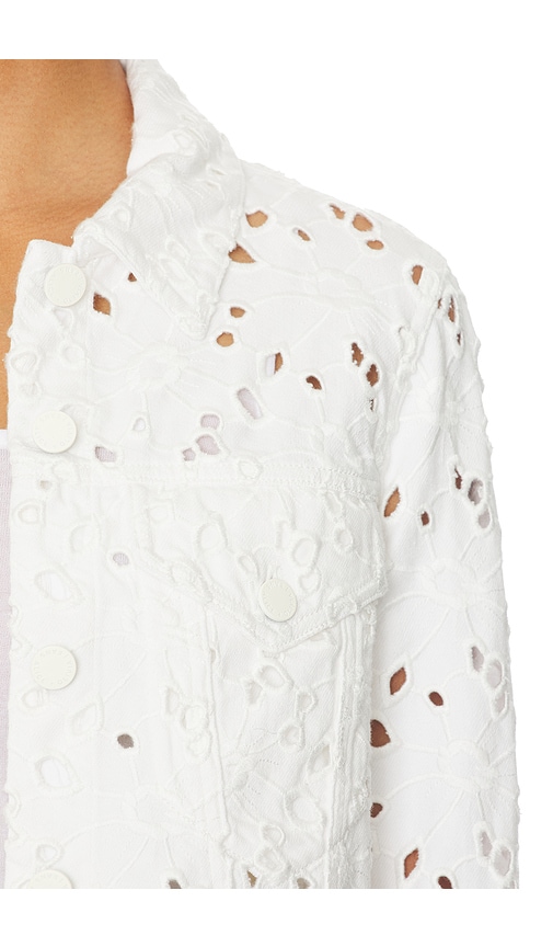Alice + Olivia Alice + Olivia Chloe Boxy Cropped Jacket | Thumbnail 6