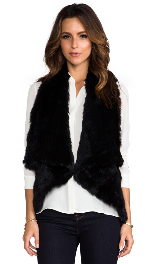 India Fur Cascade Vest