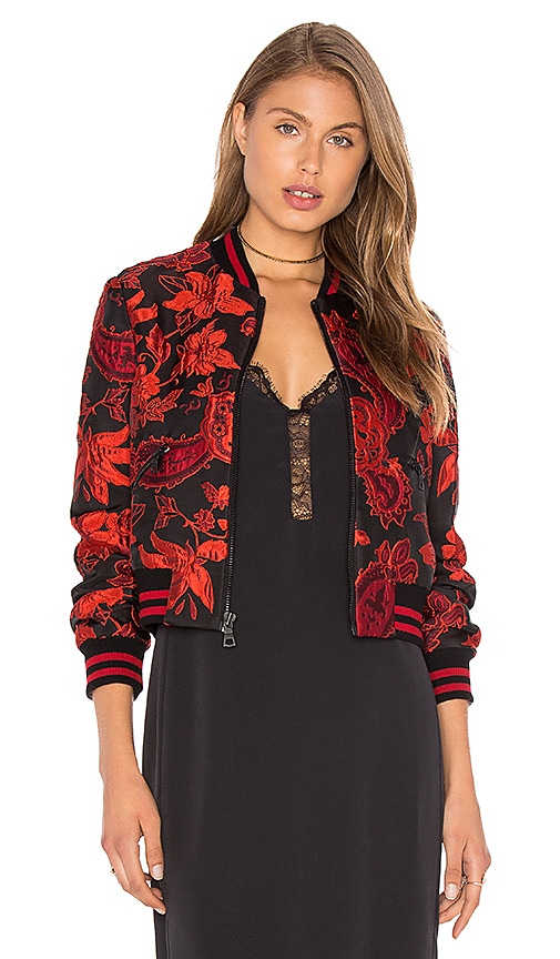 alice olivia bomber