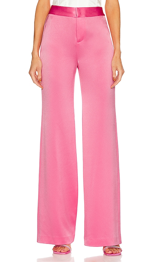 Shop Alice And Olivia Deanna Pant In Primrose